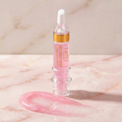 Lip Injection jel swatch mermer zemin